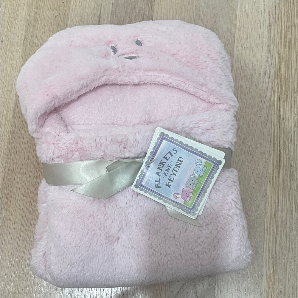 Pink Plush Baby Blanket